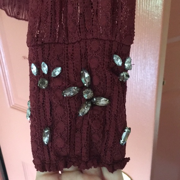 Free People long sleeve blouse - Picture 3 of 8